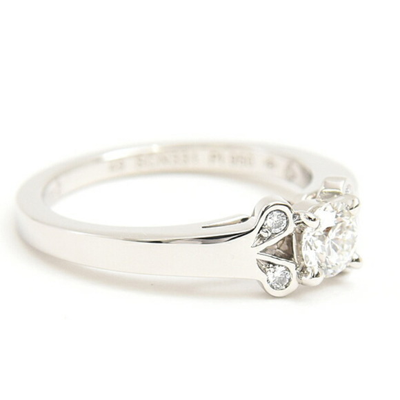 CARTIER Platinum Diamond Ring - Picture 3 of 10
